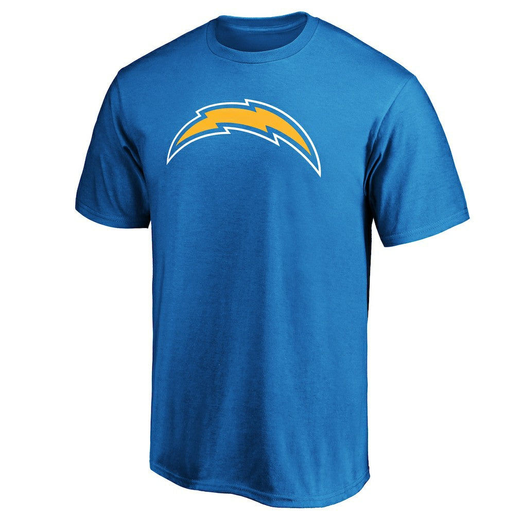 Los Angeles Chargers Primary Logo T-Shirt Powder Blue