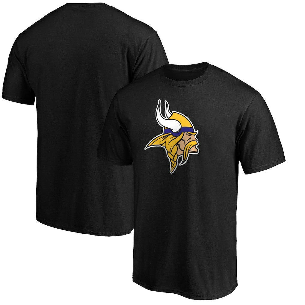 Minnesota Vikings Primary Logo T-Shirt Black