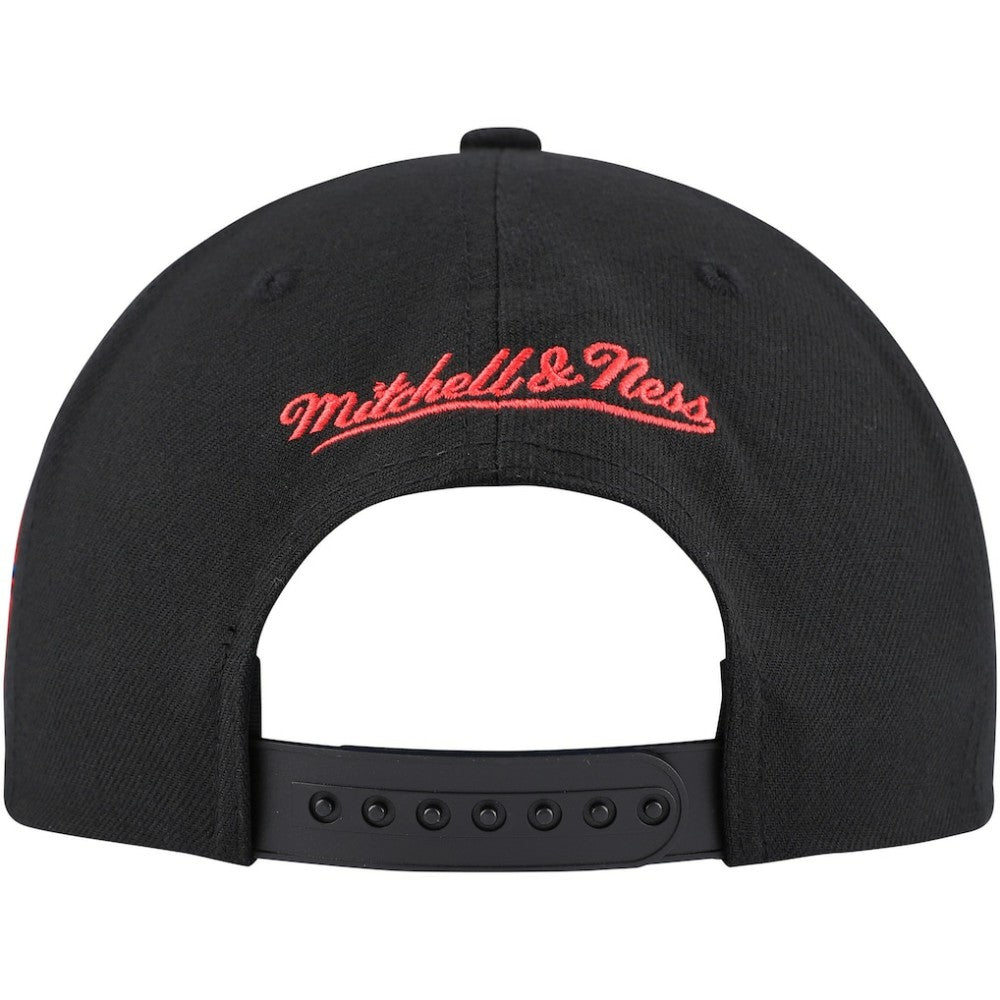 NHL Winnipeg Jets Mitchell & Ness Core Team Script 2.0 Snapback Hat - Black
