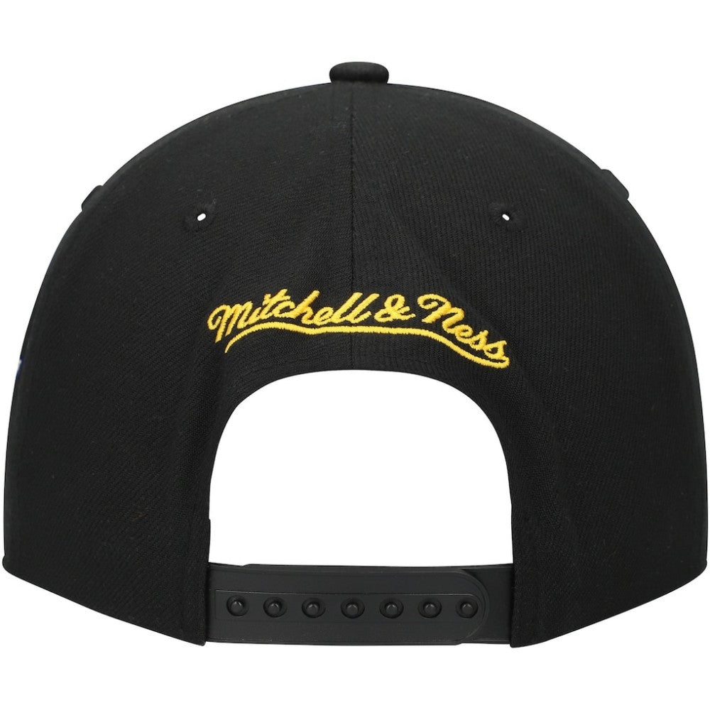 NHL Nashville Predators Mitchell & Ness Core Team Script 2.0 Snapback Hat - Black