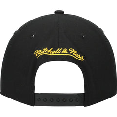 NHL Nashville Predators Mitchell & Ness Core Team Script 2.0 Snapback Hat - Black