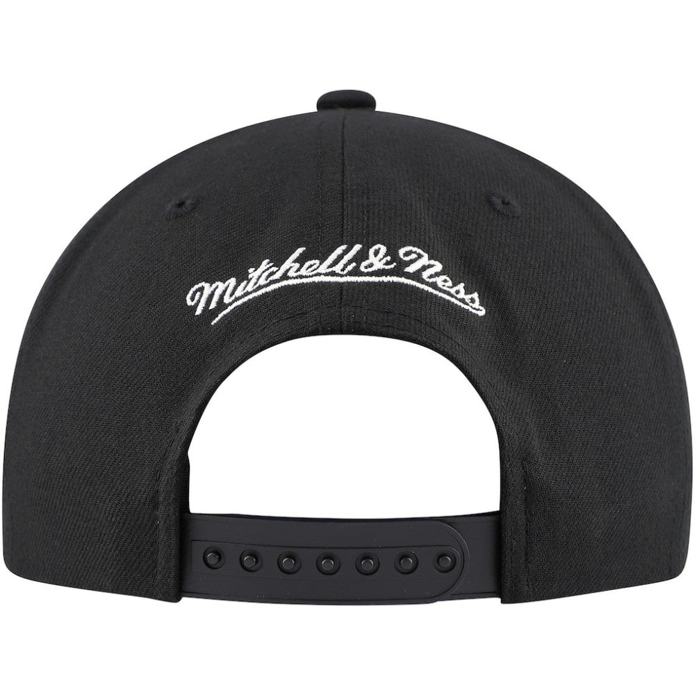 NHL Pittsburgh Penguins Mitchell & Ness Core Team Script 2.0 Snapback Hat - Black