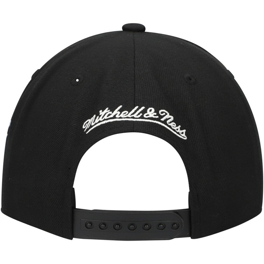 NHL Tampa Bay Lightning Mitchell & Ness Core Team Script 2.0 Snapback Hat - Black