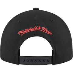 NHL Vancouver Canucks Mitchell & Ness Core Team Script 2.0 Snapback Hat - Black