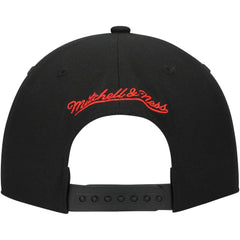 NHL Washington Capitals Mitchell & Ness Core Team Script 2.0 Snapback Hat - Black