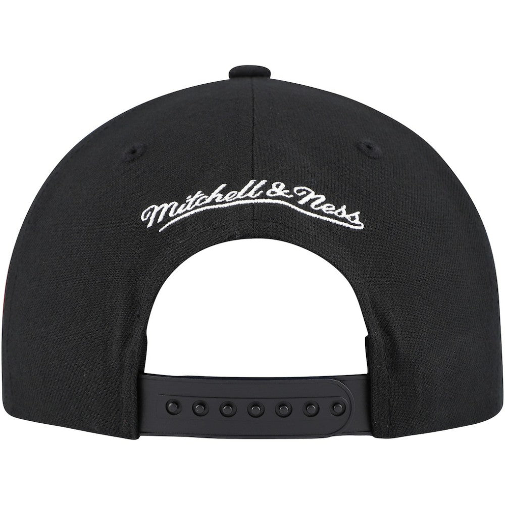 NHL Detroit Red Wings Mitchell & Ness Core Team Script 2.0 Snapback Hat - Black