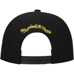 NHL Boston Bruins Mitchell & Ness Core Team Script 2.0 Snapback Hat - Black
