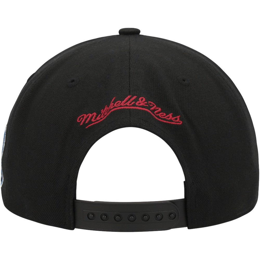 NHL Colorado Avalanche Mitchell & Ness Core Team Script 2.0 Snapback Hat - Black