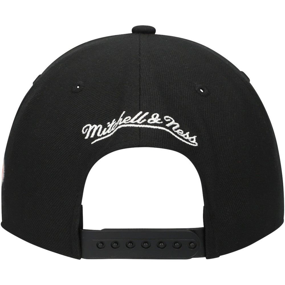 NHL Carolina Hurricanes Mitchell & Ness Core Team Script 2.0 Snapback Hat - Black