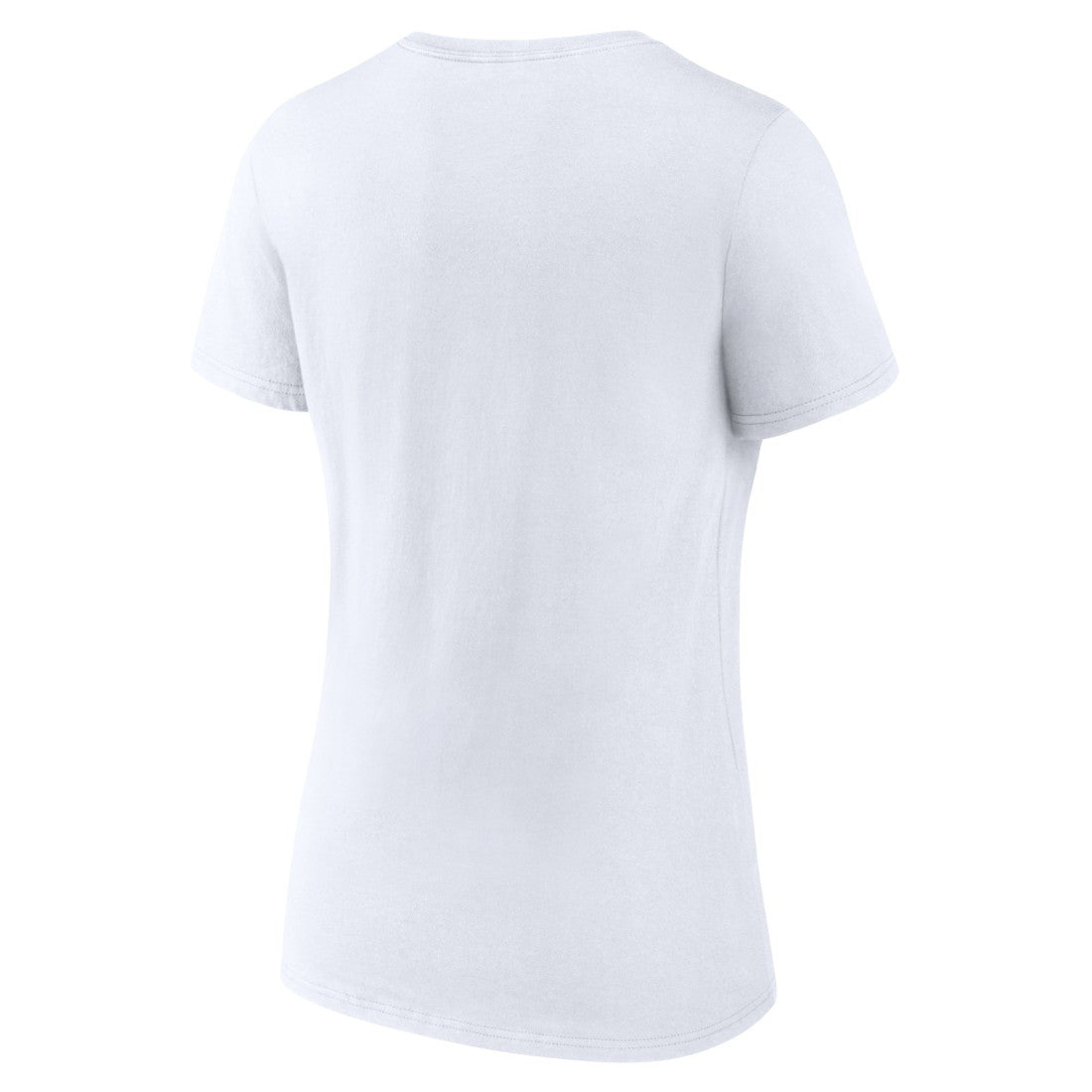Detroit Lions Women's Primary Logo V-Neck T-Shirt White