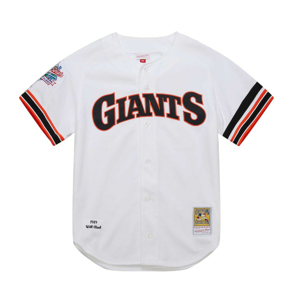 Will Clark San Francisco Giants Mitchell & Ness Cooperstown Collection 1989 Authentic Jersey - White Jerseys