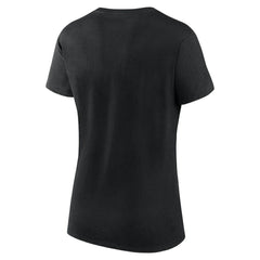 Miami Marlins Fanatics Women's Lean T-Shirt - Black T-shirts