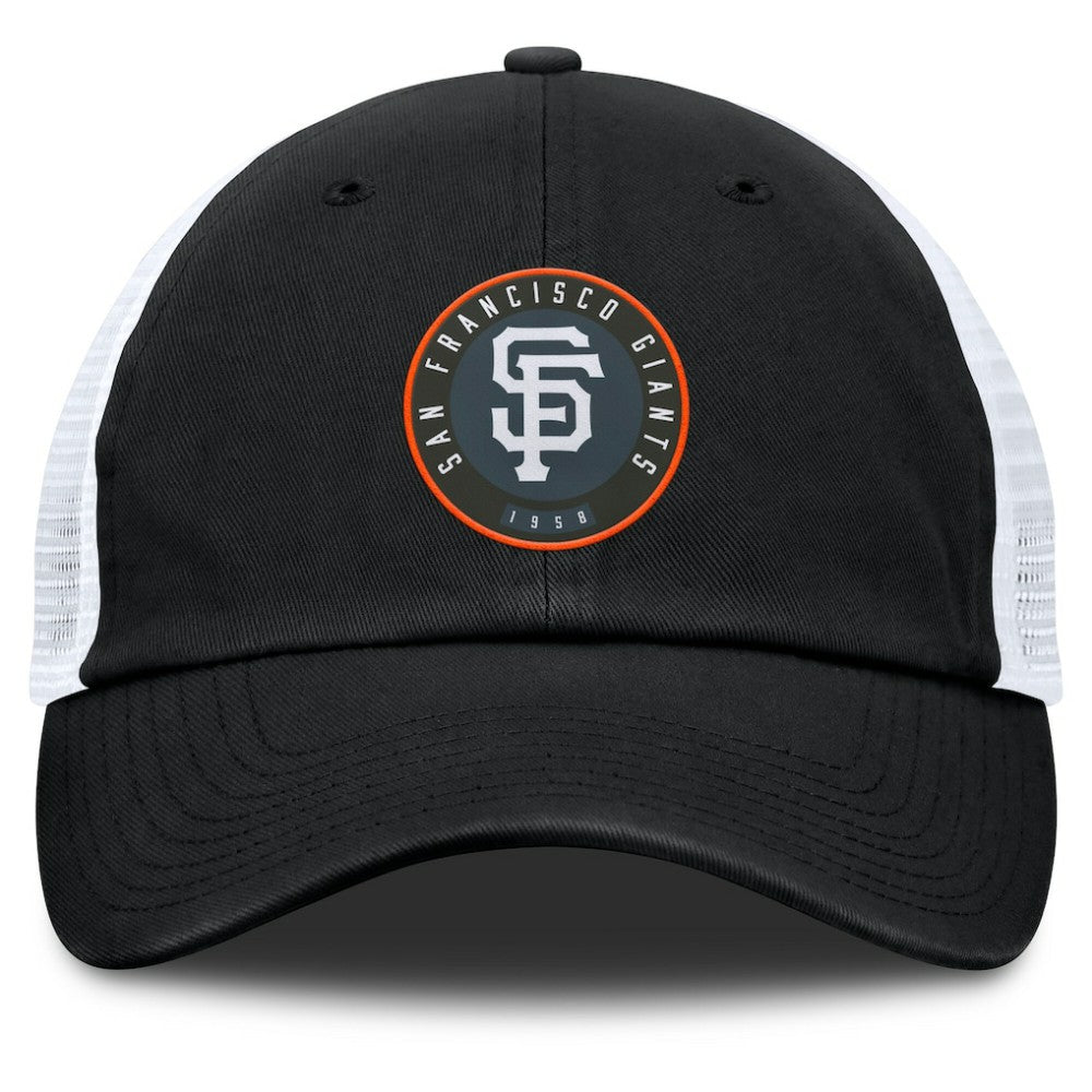 San Francisco Giants Fanatics Averies Adjustable Hat - Black/White Hats