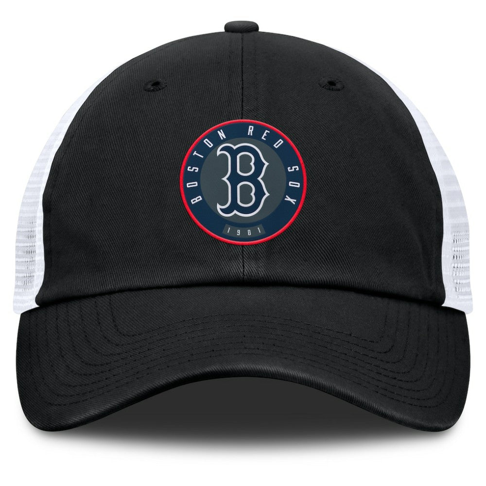 Boston Red Sox Fanatics Averies Adjustable Hat - Black/White Hats