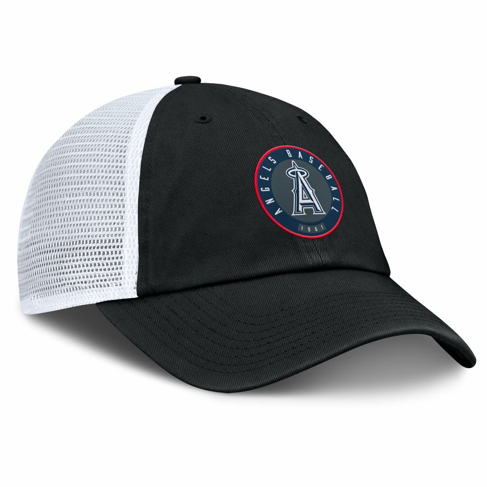 Los Angeles Angels Fanatics Averies Adjustable Hat - Black/White Hats