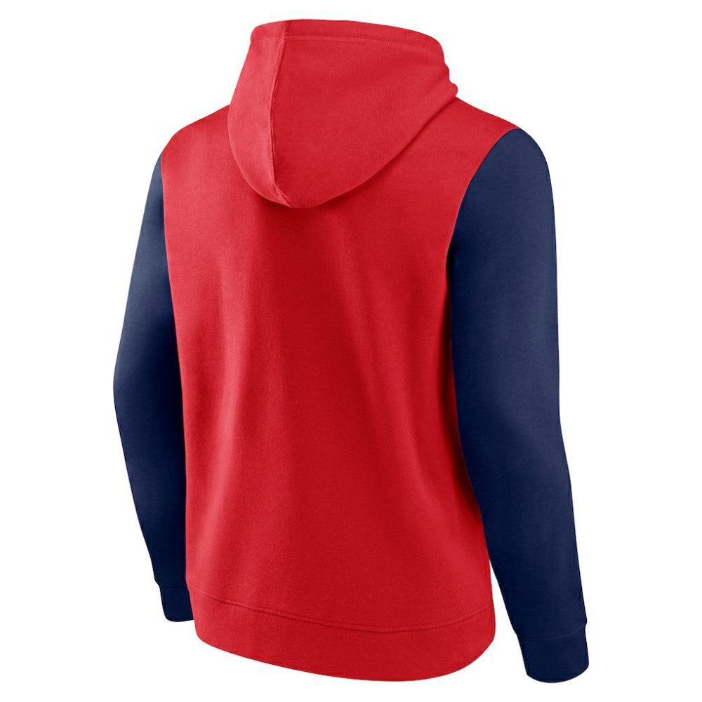 NHL Florida Panthers Logo Athletic Deliver Fleece Pullover Hoodie - Red