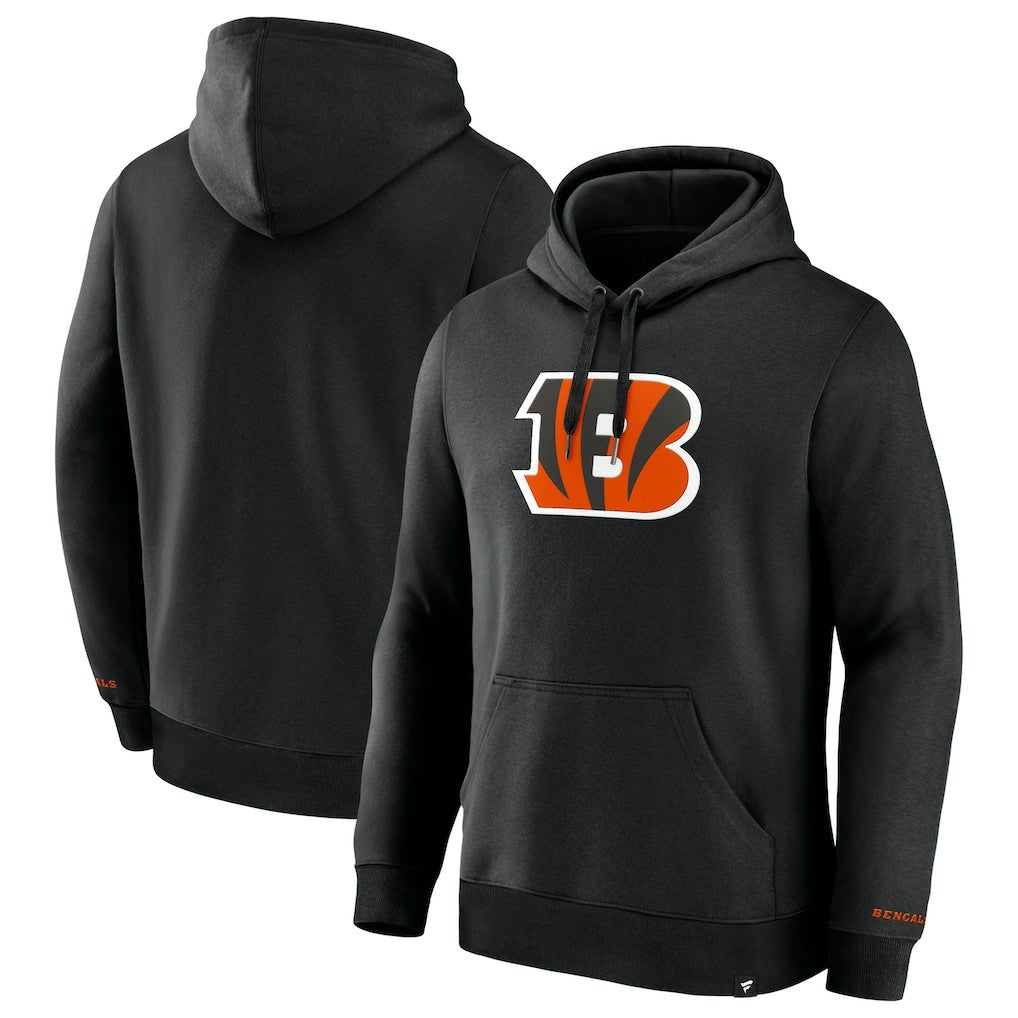 Cincinnati Bengals Legacy Fleece Pullover Hoodie Black