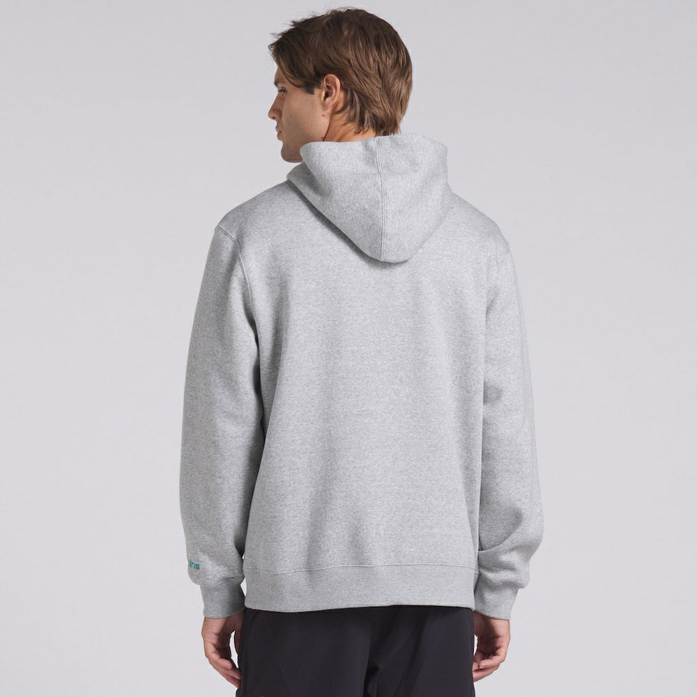 Miami Dolphins Legacy Fleece Pullover Hoodie Heather Gray