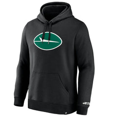 New York Jets Legacy Fleece Pullover Hoodie Black