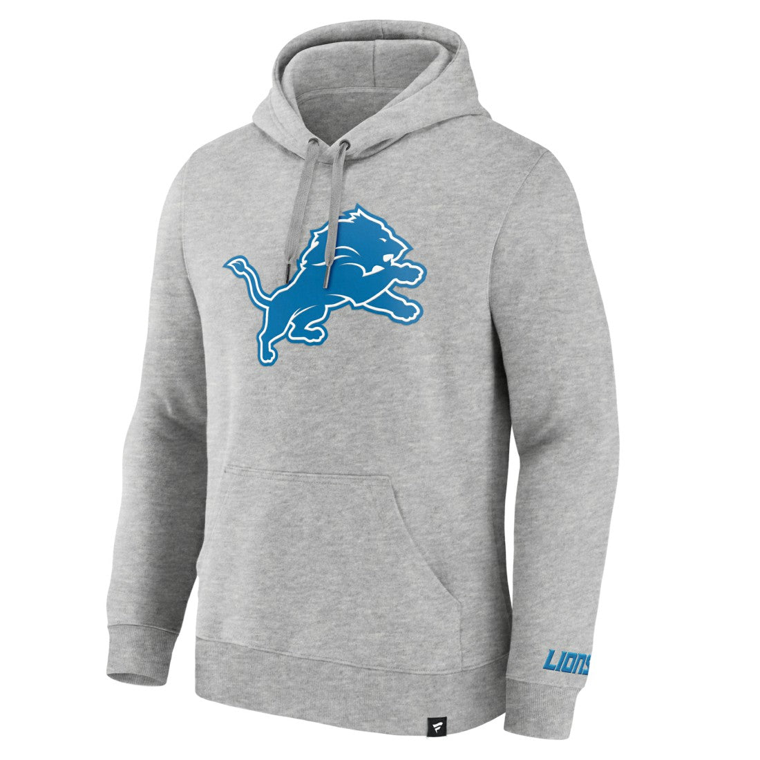 Detroit Lions Legacy Fleece Pullover Hoodie Heather Gray