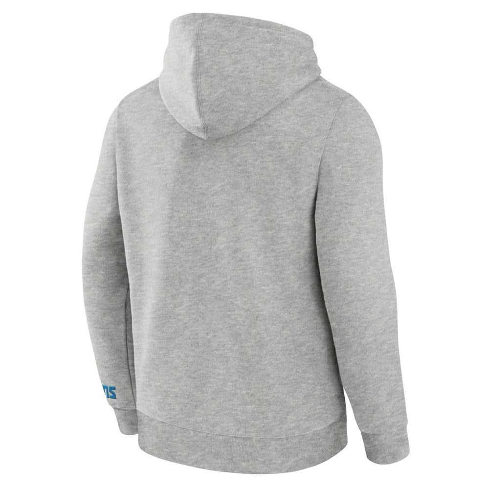 Detroit Lions Legacy Fleece Pullover Hoodie Heather Gray