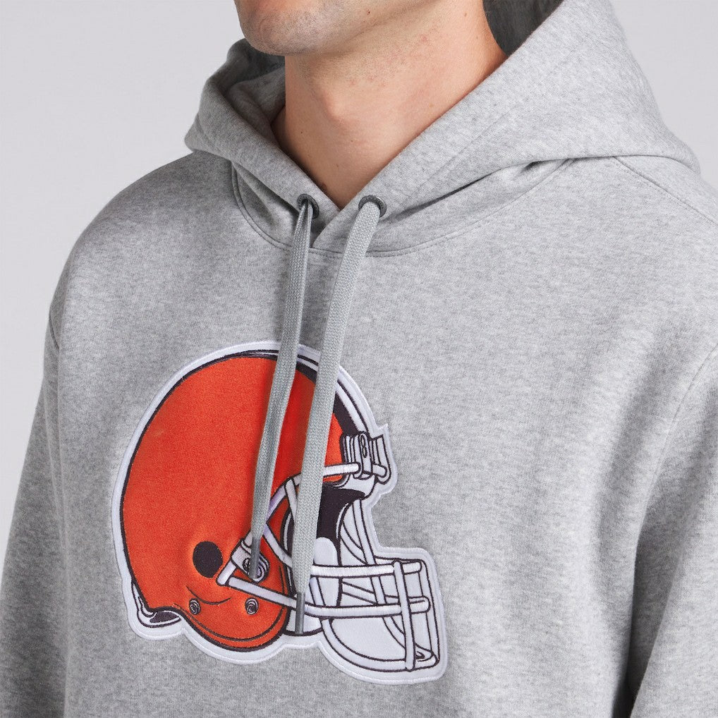 Cleveland Browns Legacy Fleece Pullover Hoodie Heather Gray