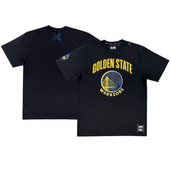 Golden State Warriors NBA x Two Hype Unisex Culture & Hoops T-Shirt - Black