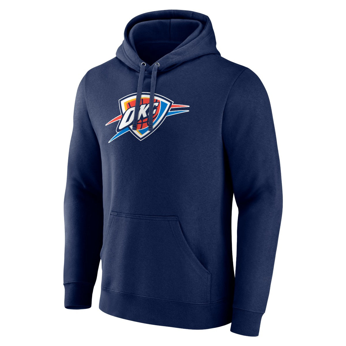 Oklahoma City Thunder Primary Logo Pullover Hoodie Navy