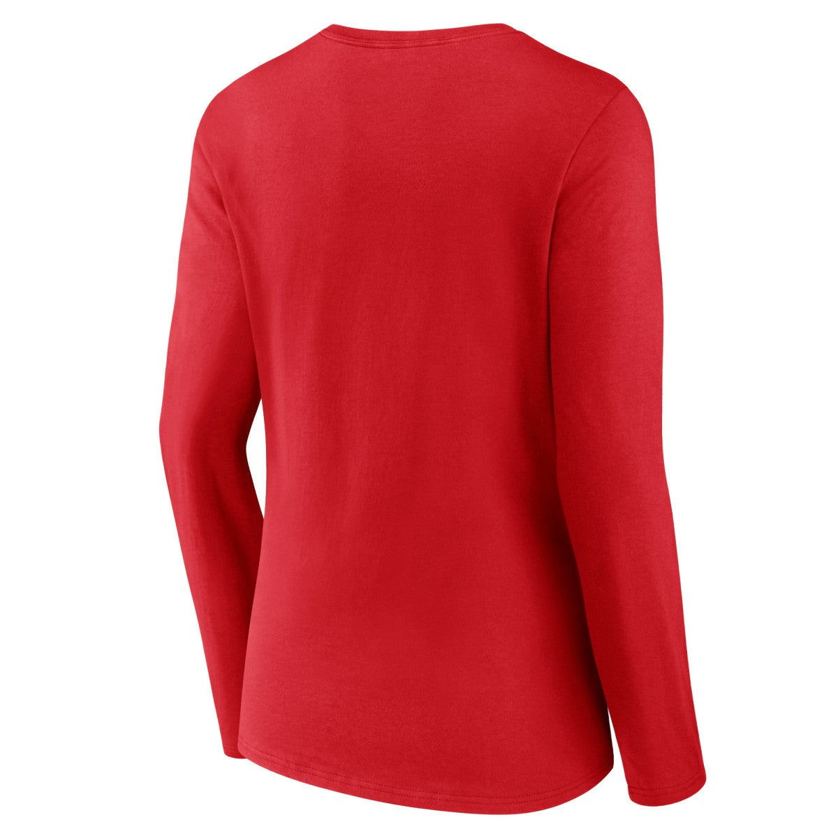 New Orleans Pelicans Women's Primary Logo Long Sleeve V-Neck T-Shirt Red