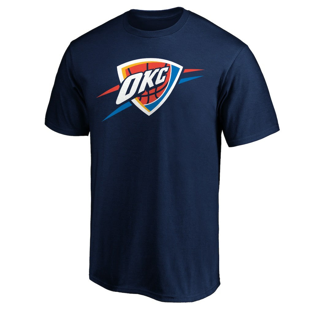 Oklahoma City Thunder Primary Logo T-Shirt Navy