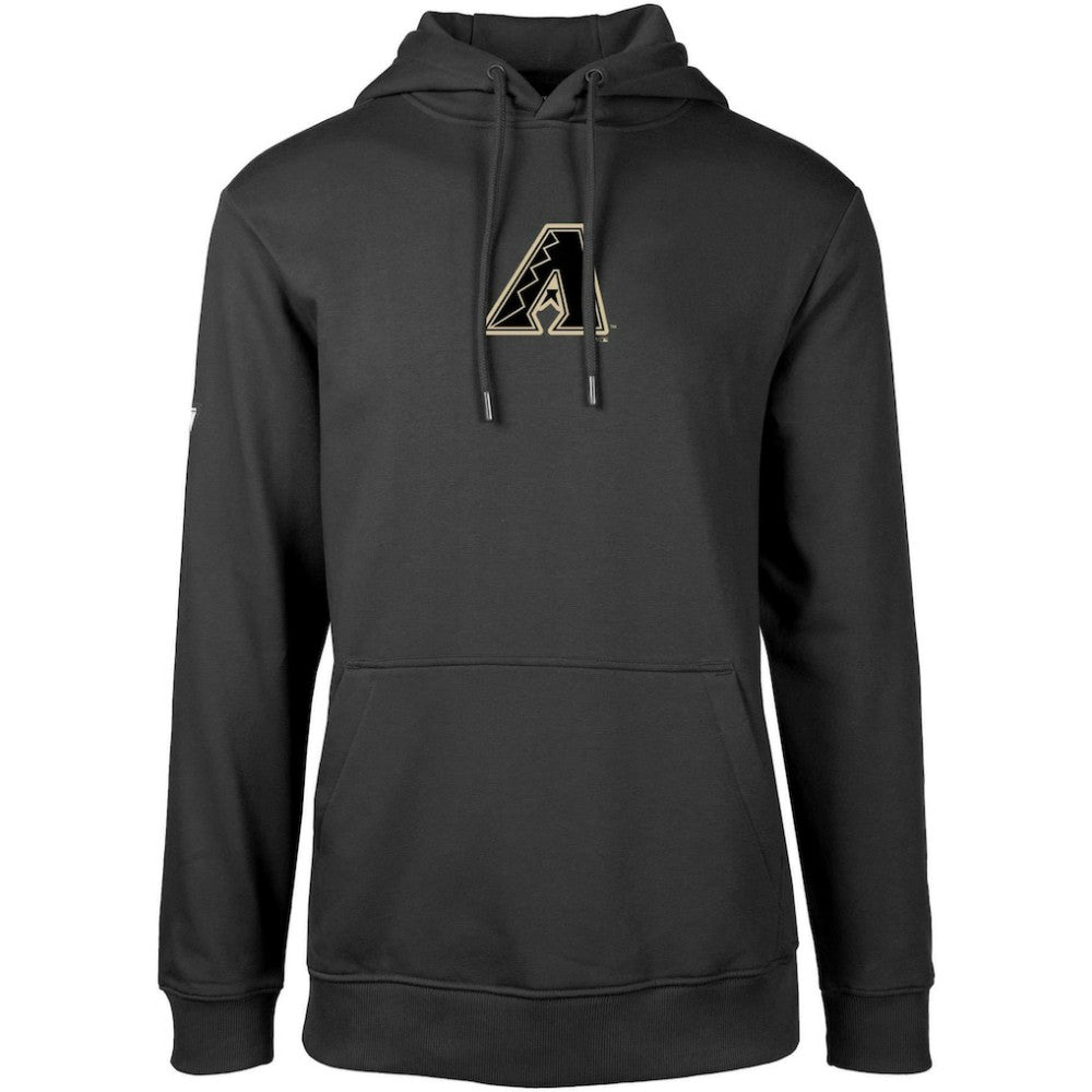 Arizona Diamondbacks Levelwear City Connect Podium Core 2.0 Pullover Hoodie - Black Hoodies