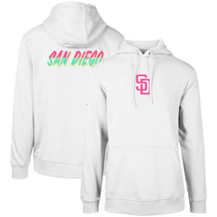 San Diego Padres Levelwear City Connect Podium Core 2.0 Pullover Hoodie - White Hoodies