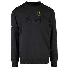 Pittsburgh Pirates Levelwear City Connect Zane Core Logo Pullover Sweatshirt - Black Pullover