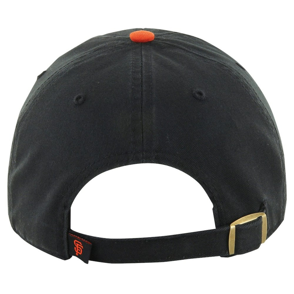 San Francisco Giants '47 Clean Up Adjustable Hat - Black/Orange Hats