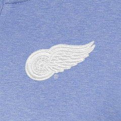 NHL Detroit Red Wings Antigua Women's White Logo Mentor Quarter-Zip Jacket - Lavender