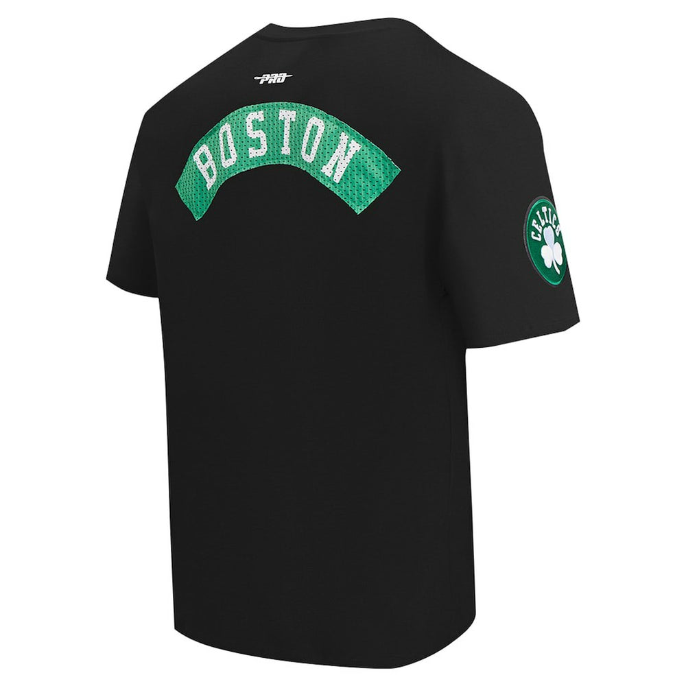 Boston Celtics Pro Standard Made To Play Drop Shoulder T-Shirt Black