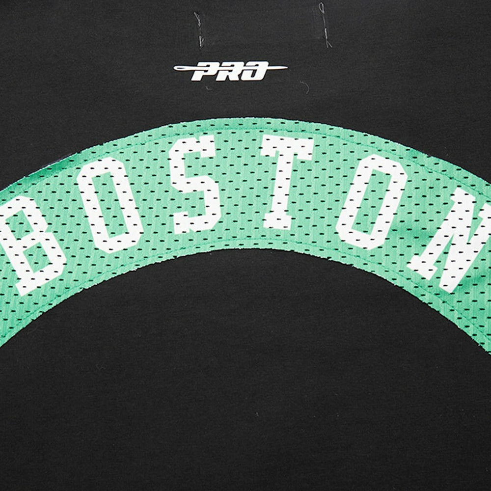 Boston Celtics Pro Standard Made To Play Drop Shoulder T-Shirt Black