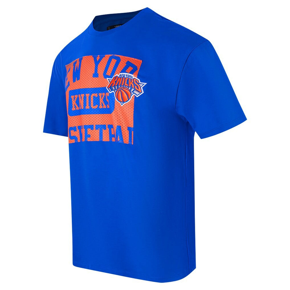 New York Knicks Pro Standard Made To Play Drop Shoulder T-Shirt Royal