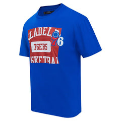 Philadelphia 76ers Pro Standard Made To Play Drop Shoulder T-Shirt Royal