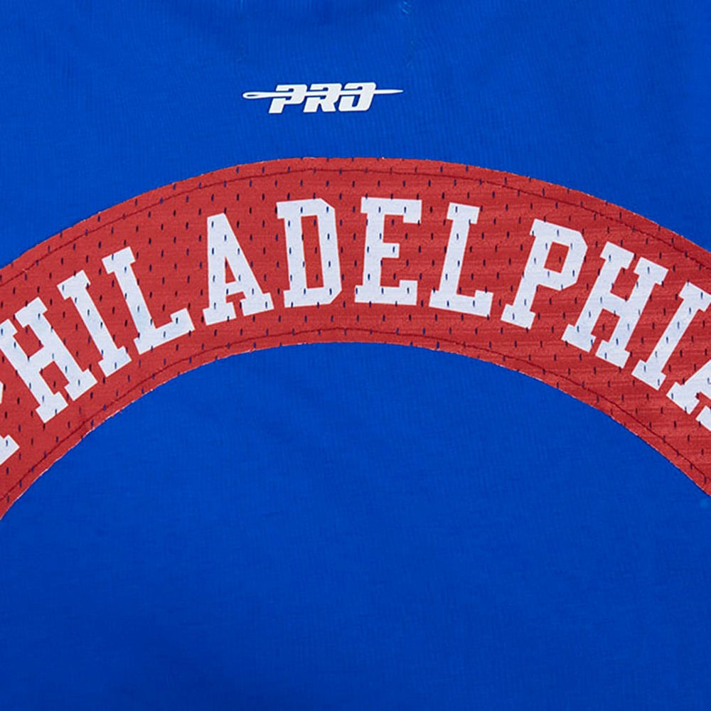 Philadelphia 76ers Pro Standard Made To Play Drop Shoulder T-Shirt Royal