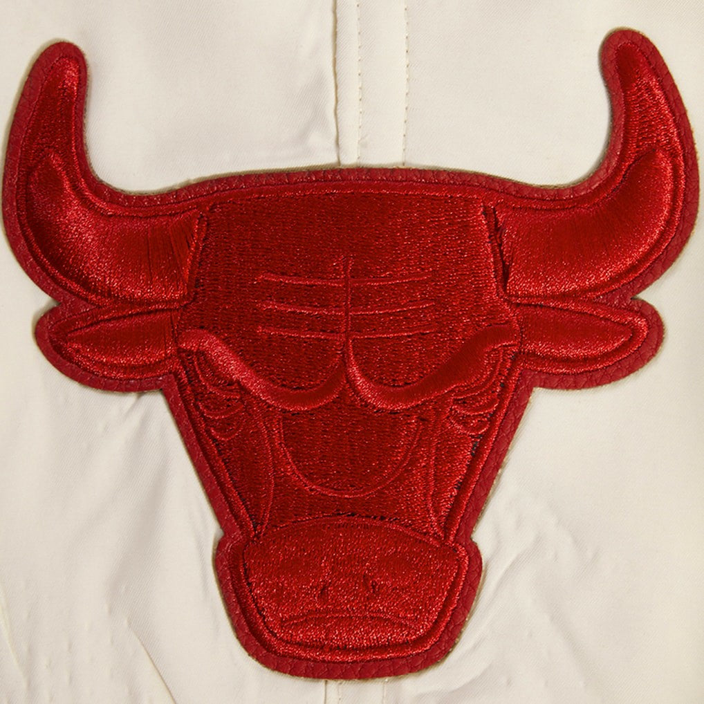 Chicago Bulls Pro Standard Triple Tonal Woven Shorts Cream