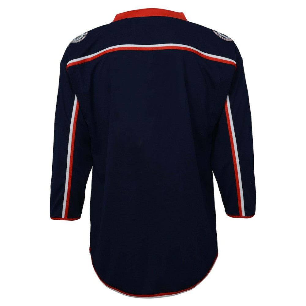 NHL Columbus Blue Jackets Youth Home Replica Jersey - Navy