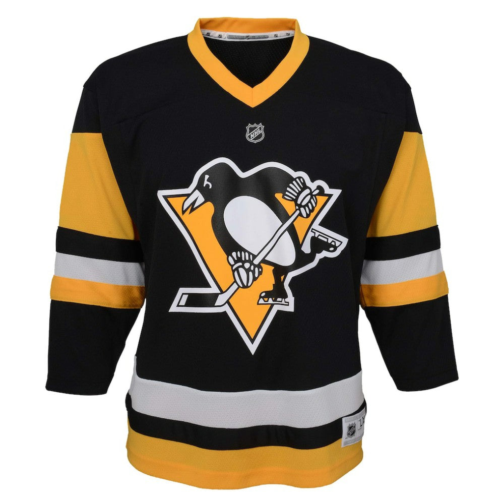 NHL Pittsburgh Penguins Youth Home Replica Jersey - Black