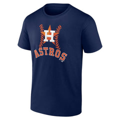 Houston Astros Personalized Name & Number Fastball T-Shirt - Navy T-shirts