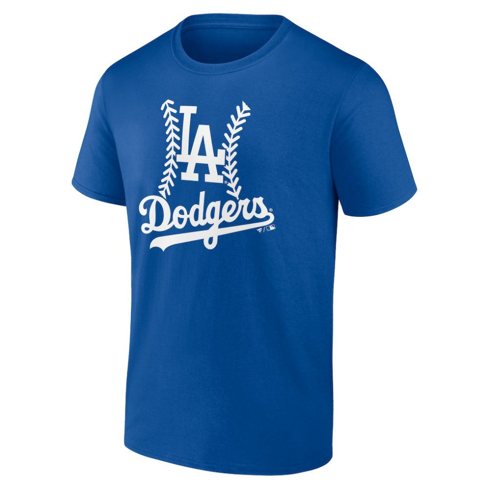 Los Angeles Dodgers Personalized Name & Number Fastball T-Shirt - Royal T-shirts