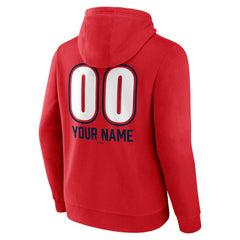 St. Louis Cardinals Personalized Name & Number Fastball Pullover Hoodie - Red Hoodies