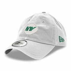 New York Jets New Era Casual Classic Adjustable Hat White