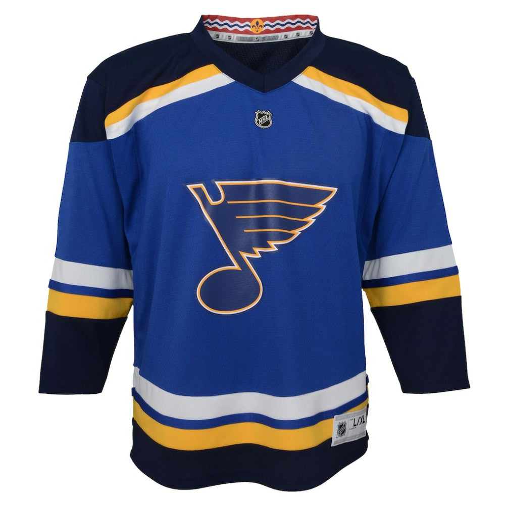 NHL,Custom St. Louis Blues Youth Home Replica Custom Jersey - Blue
