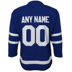 NHL,Custom Toronto Maple Leafs Youth Home Replica Custom Jersey - Blue