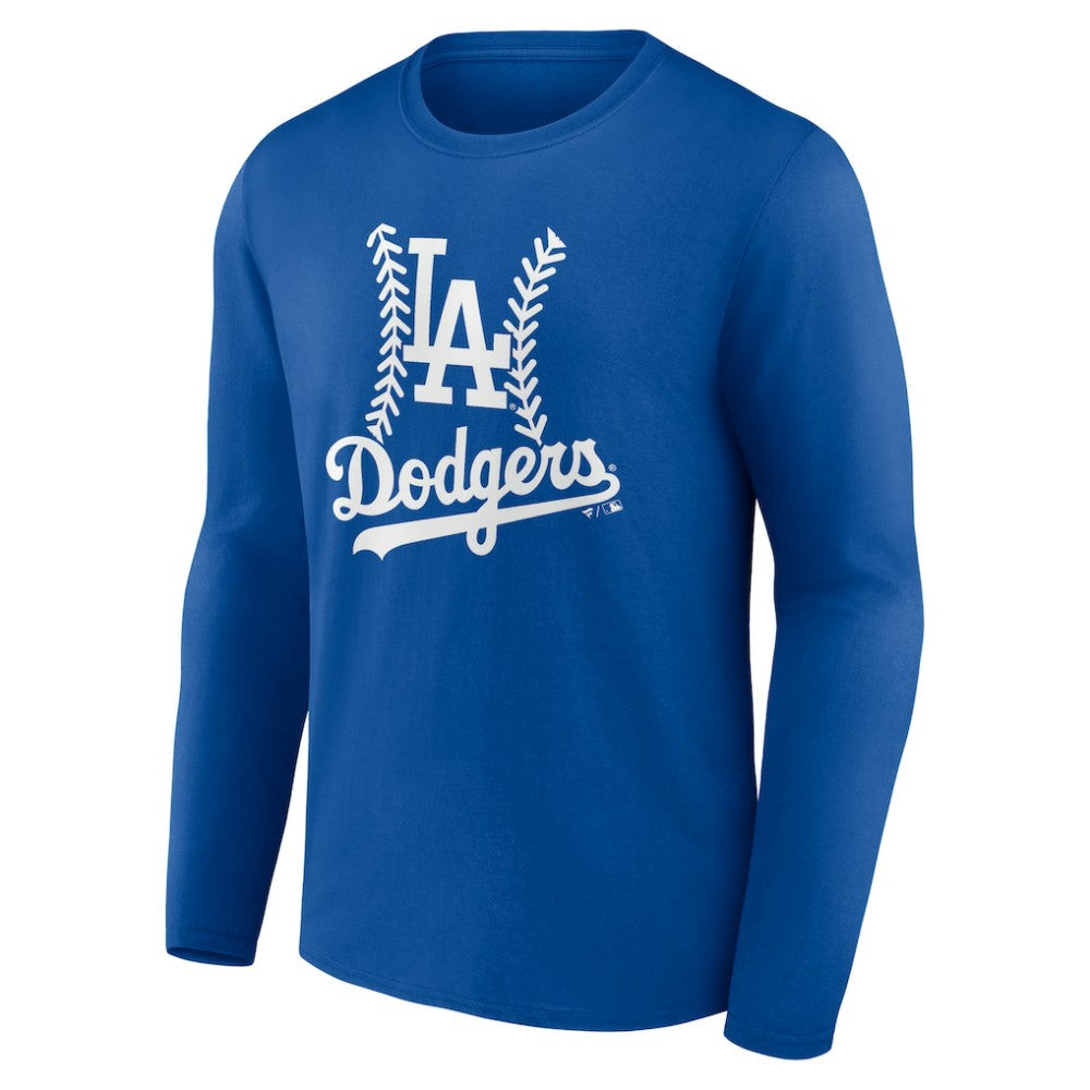Mookie Betts Los Angeles Dodgers Fastball Player Name & Number Long Sleeve T-Shirt - Royal T-shirts